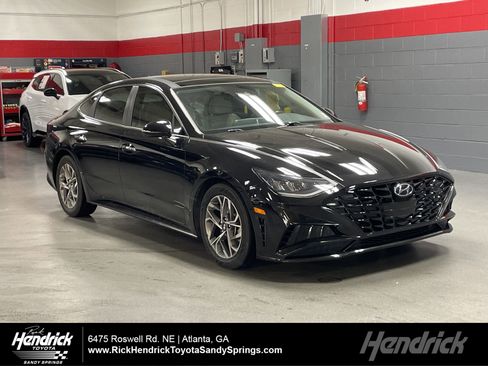 Used 2020 Hyundai Sonata SEL w/ Premium + Sunroof Package FWD image 1
