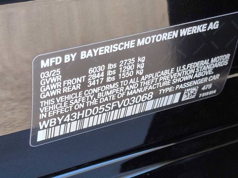 Used 2025 BMW i4 xDrive40i w/ M Sport Package AWD/4WD image 38