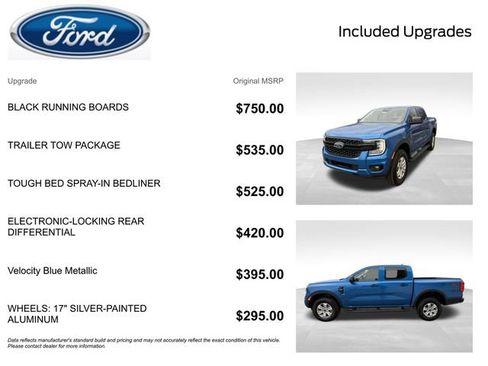 New 2026 Ford Ranger XL w/ Trailer Tow Package AWD/4WD image 2