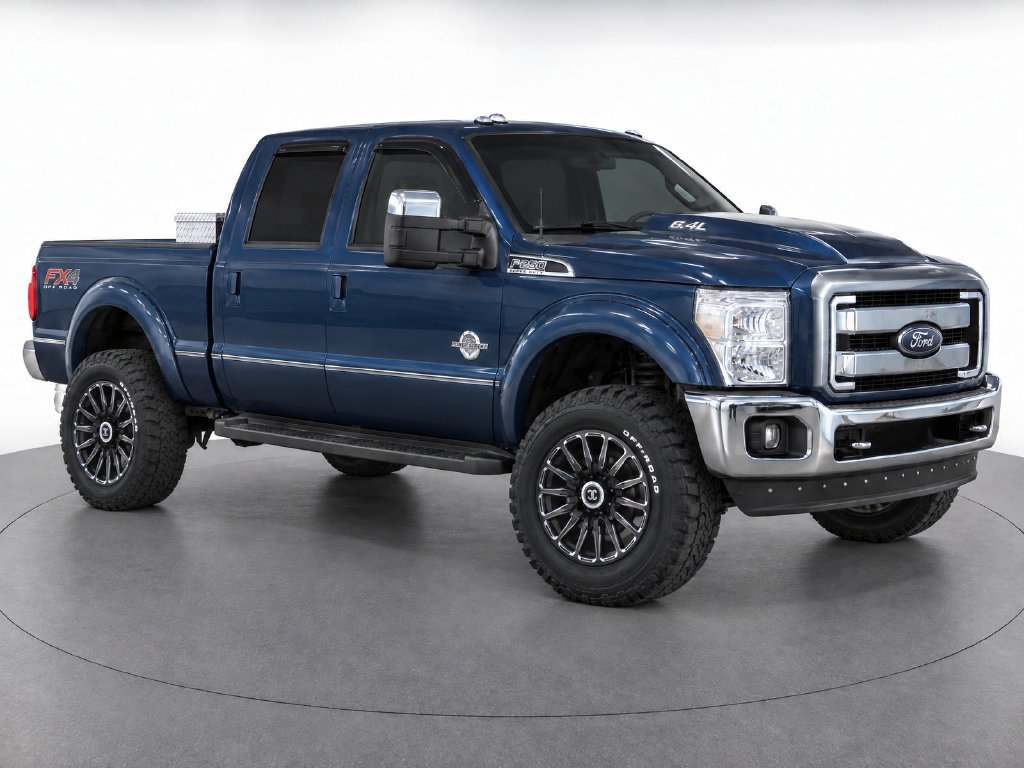 Used 2013 Ford F250 Lariat w/ Lariat Ultimate Pkg AWD/4WD image 3