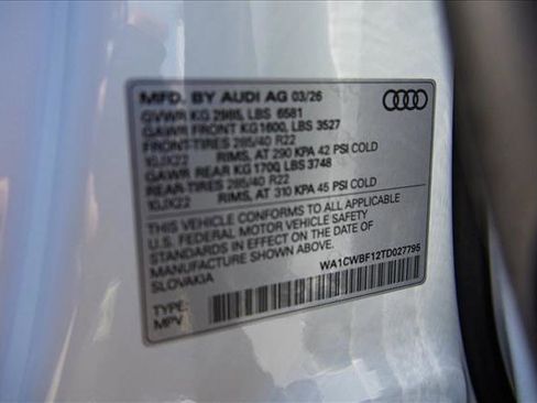 New 2026 Audi SQ8 Prestige AWD/4WD image 28