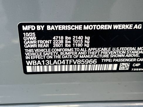 Used 2026 BMW 330i Sedan w/ M Sport Package RWD image 17