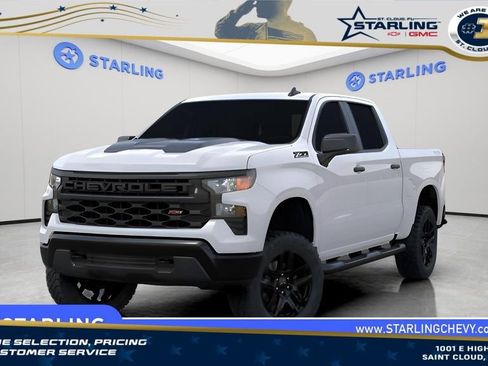 New 2026 Chevrolet Silverado 1500 Custom Trail Boss AWD/4WD image 1