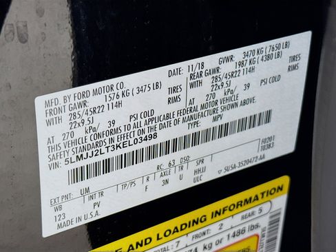 Used 2019 Lincoln Navigator Reserve image 33