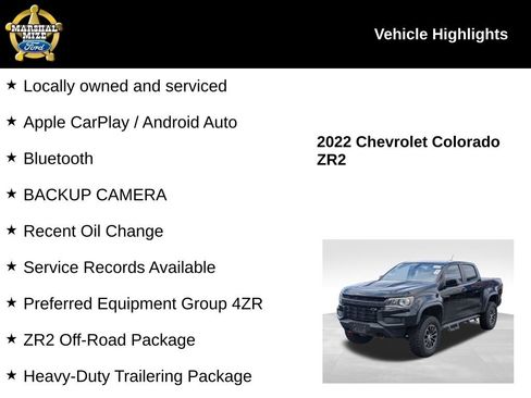 Used 2022 Chevrolet Colorado ZR2 image 2