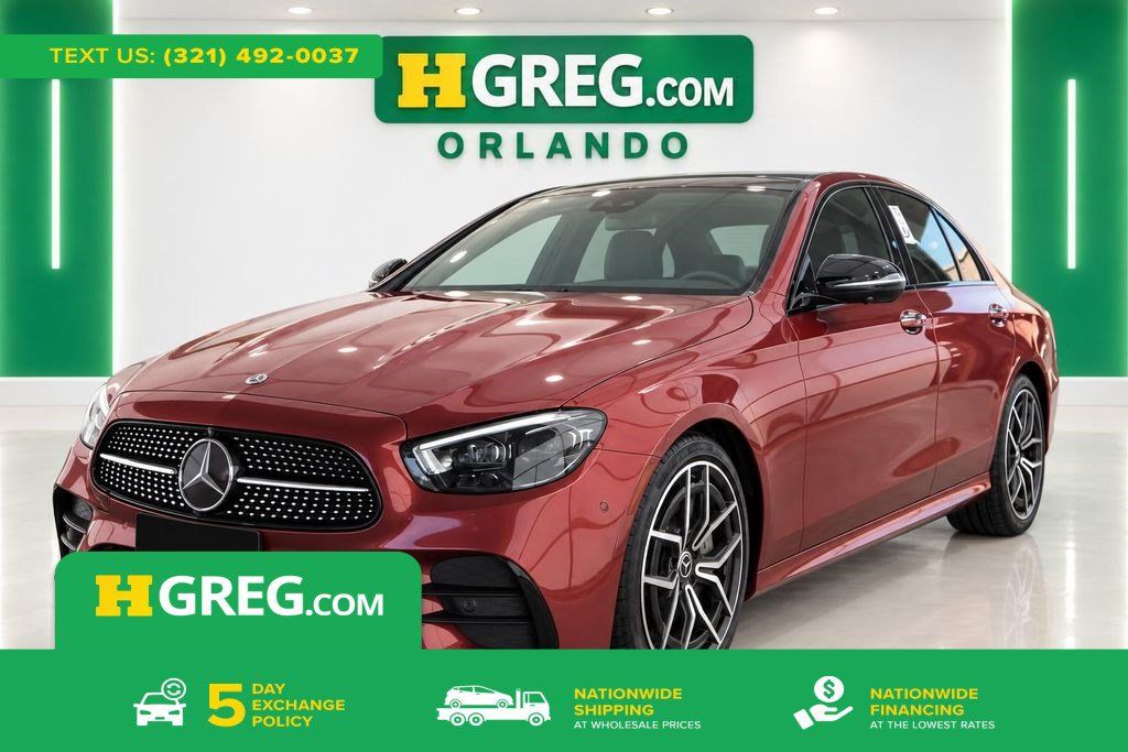 Used 2022 Mercedes-Benz E 350 Sedan w/ Exterior Lighting Package image 1