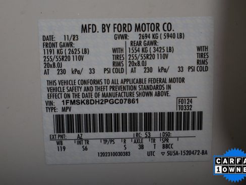 Used 2023 Ford Explorer XLT w/ Equipment Group 202A image 35