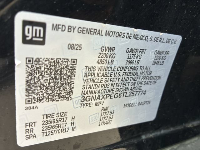 Certified 2026 Chevrolet Equinox LT AWD/4WD image 14