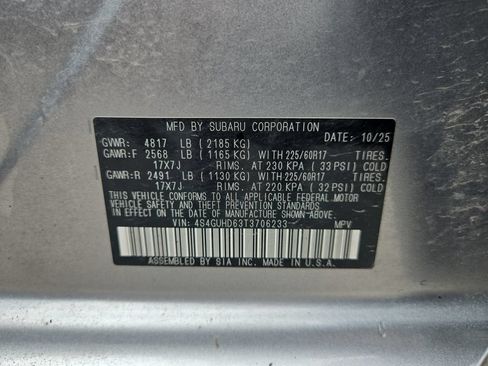 Used 2026 Subaru Crosstrek 2.5i Premium AWD/4WD image 29