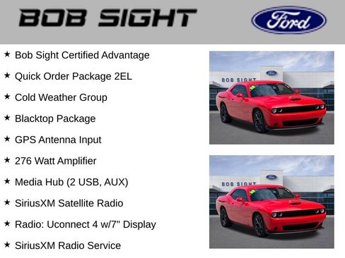 Used 2023 Dodge Challenger GT w/ Blacktop Package RWD image 3