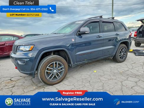 Used 2017 Jeep Grand Cherokee Trailhawk AWD/4WD image 1