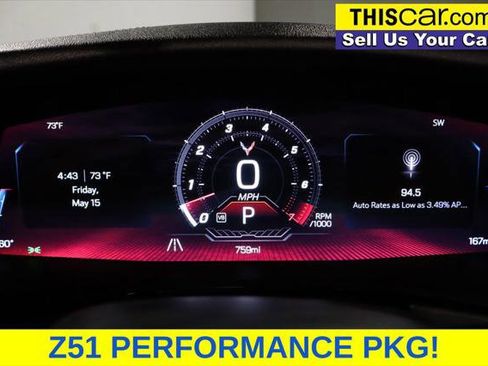 Used 2026 Chevrolet Corvette Stingray Preferred Cpe w/ Z51 Performance Package RWD image 15