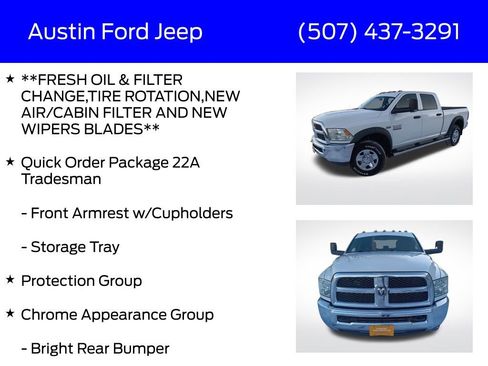 Certified 2016 RAM 2500 Tradesman w/ Chrome Appearance Group image 10