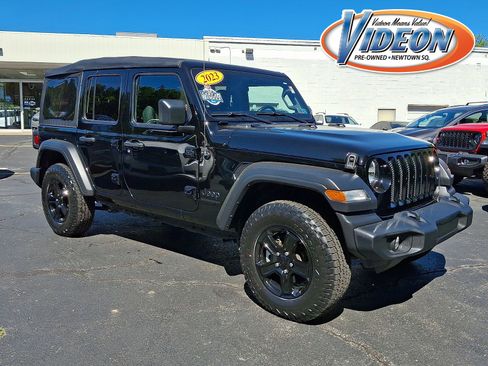 Used 2023 Jeep Wrangler Unlimited Sport AWD/4WD image 1