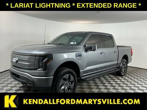 Used 2024 Ford F150 Lightning Lariat AWD/4WD image 1