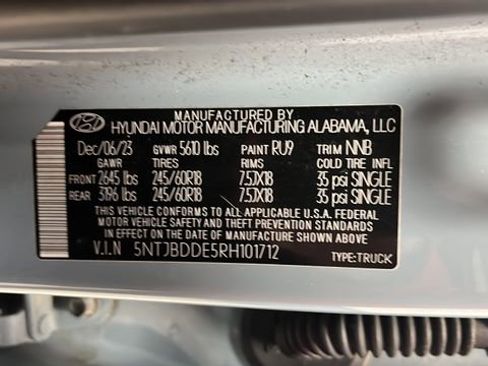 Used 2024 Hyundai Santa Cruz SEL AWD/4WD image 32