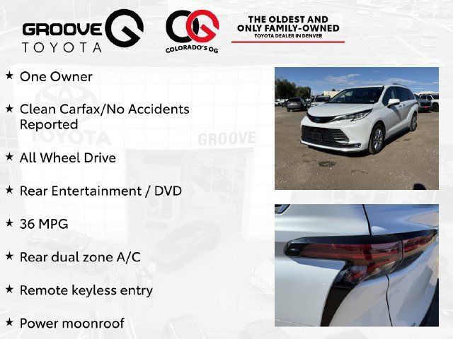 Used 2022 Toyota Sienna Limited AWD/4WD image 4