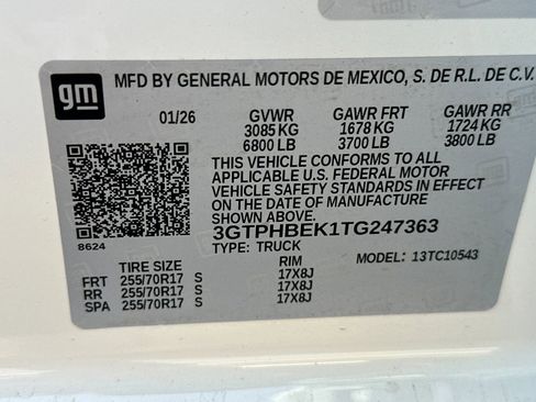 New 2026 GMC Sierra 1500 SLE RWD image 26