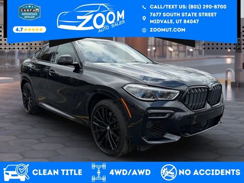 Used 2022 BMW X6 M50i w/ Executive Package image 1