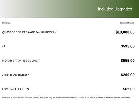 New 2025 Jeep Gladiator Rubicon image 3