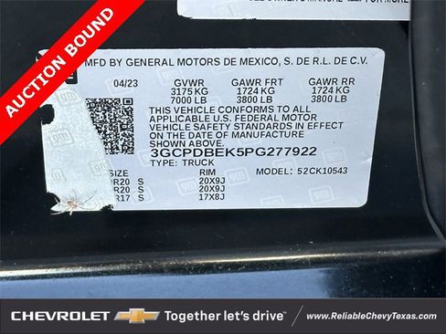 Certified 2023 Chevrolet Silverado 1500 Custom image 33