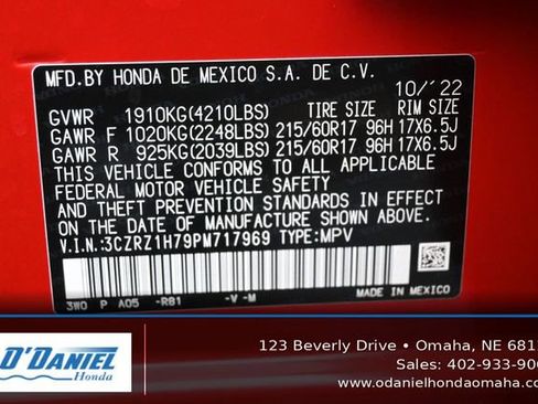 Used 2023 Honda HR-V EX-L image 45