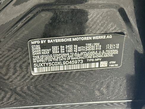 Used 2020 BMW X3 xDrive30i w/ M Sport Package 2 AWD/4WD image 12