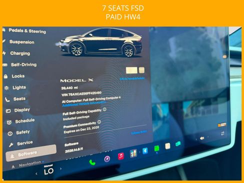 Used 2023 Tesla Model X AWD/4WD image 3