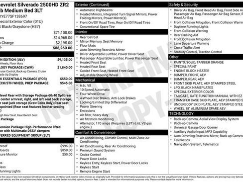 Used 2025 Chevrolet Silverado 2500 ZR2 w/ ZR2 Bison Edition AWD/4WD image 29