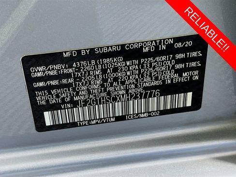 Used 2021 Subaru Crosstrek 2.5i Sport w/ Moonroof Package AWD/4WD image 31