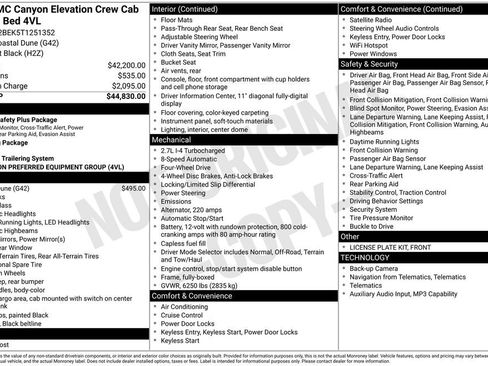 New 2026 GMC Canyon Elevation AWD/4WD image 5