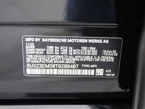 New 2026 BMW X7 xDrive40i w/ M Sport Package image 19