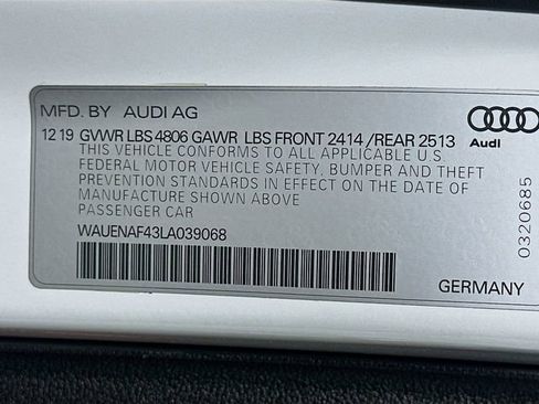 Used 2020 Audi A4 2.0T Premium Plus w/ Premium Plus Package image 33