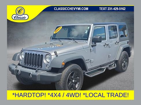 Used 2017 Jeep Wrangler Unlimited Sport w/ Quick Order Package 24S AWD/4WD image 1