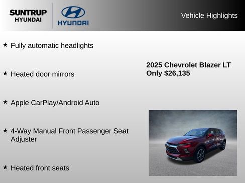 Used 2025 Chevrolet Blazer LT AWD/4WD image 16