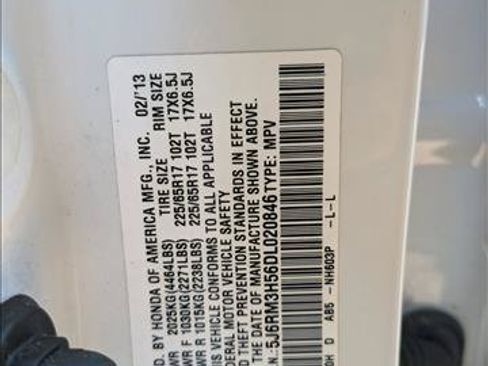 Used 2013 Honda CR-V EX image 16