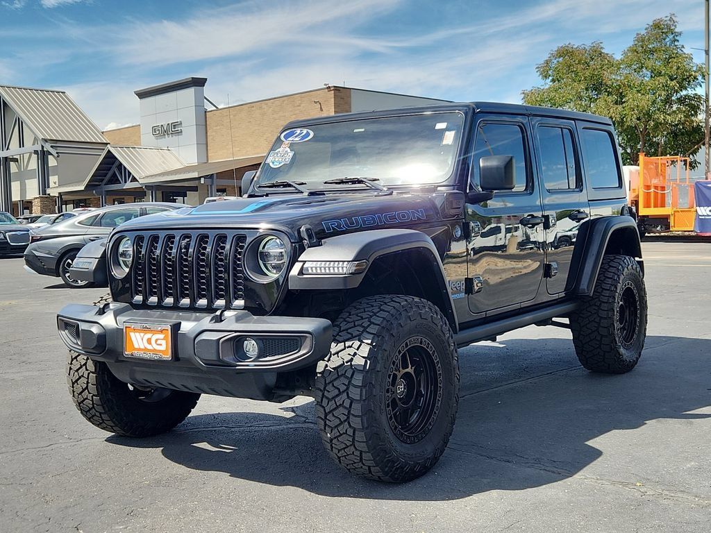 Used 2022 Jeep Wrangler Unlimited Rubicon 4xe w/ Cold Weather Group AWD/4WD image 5