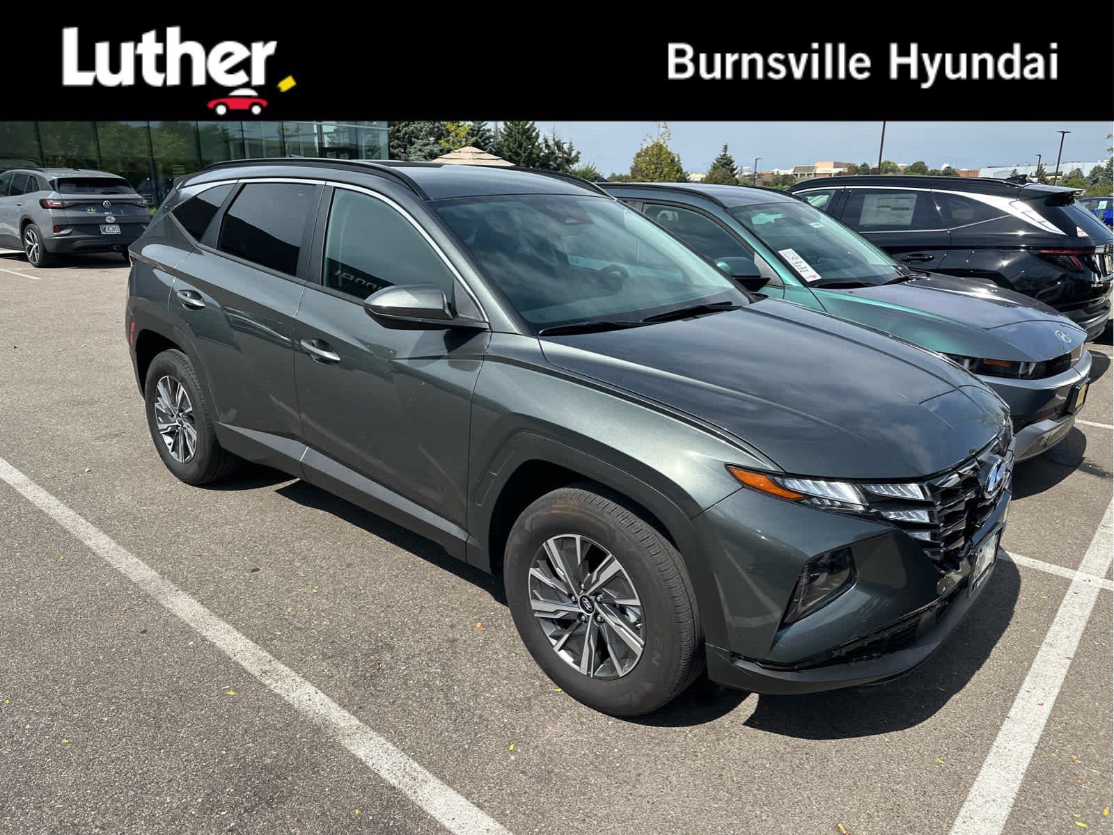 Used 2024 Hyundai Tucson Blue AWD/4WD image 1