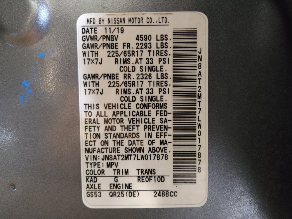 Used 2020 Nissan Rogue SV FWD image 33
