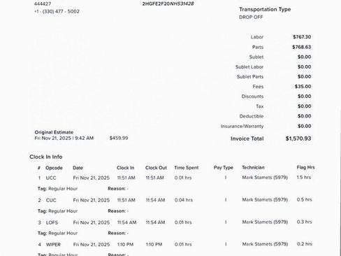 Used 2022 Honda Civic LX image 42
