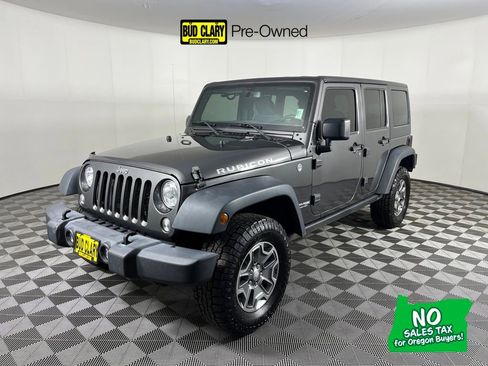 Used 2018 Jeep Wrangler Unlimited Rubicon w/ Cold Weather Group image 1