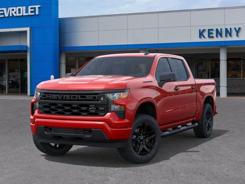 New 2026 Chevrolet Silverado 1500 Custom w/ Turbomax Blackout Package AWD/4WD image 6