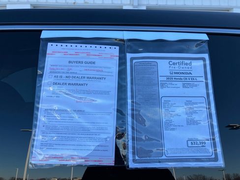 Certified 2025 Honda CR-V EX-L image 35