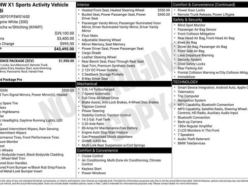 Used 2023 BMW X1 xDrive28i w/ Convenience Package AWD/4WD image 10