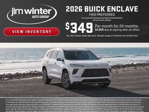 New 2026 Buick Enclave Preferred w/ Power Package image 3