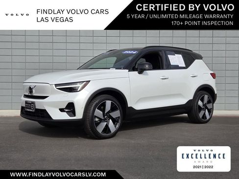 Certified 2024 Volvo XC40 Recharge Ultimate w/ Protection Package Premier image 1