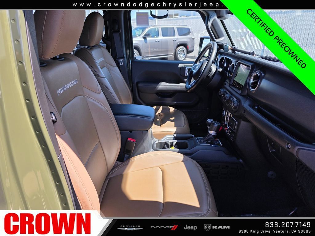 Certified 2021 Jeep Gladiator Rubicon AWD/4WD image 14