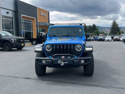 Used 2022 Jeep Wrangler Unlimited Rubicon 4xe w/ Steel Bumper Group AWD/4WD image 2