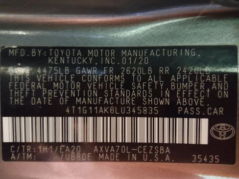 Used 2020 Toyota Camry SE image 33