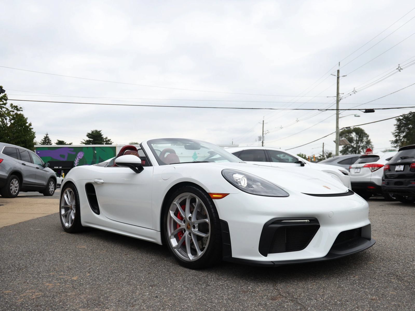 Used 2021 Porsche 718 Boxster Spyder RWD image 3